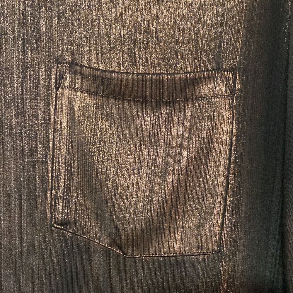 3/$20 Wild Fable Metallic Bronze Crop Top - Picture 4 of 6